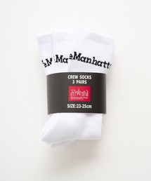 Manhattan Portage | 【Manhattan Portage】マンハッタンポーテージ CREW SOCKS 3P SET クルーソックス3点セット　MU003(ソックス/靴下)