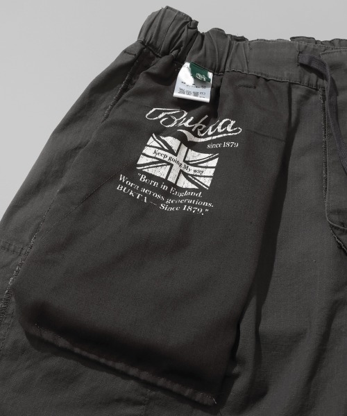 Bukta（バクタ）の「ミリタリーカーゴショーツ（カーゴパンツ・メンズ・チャコール/サンドベージュ/オリーブ・LARGE/MEDIUM/X-LARGE）」の15枚目の写真