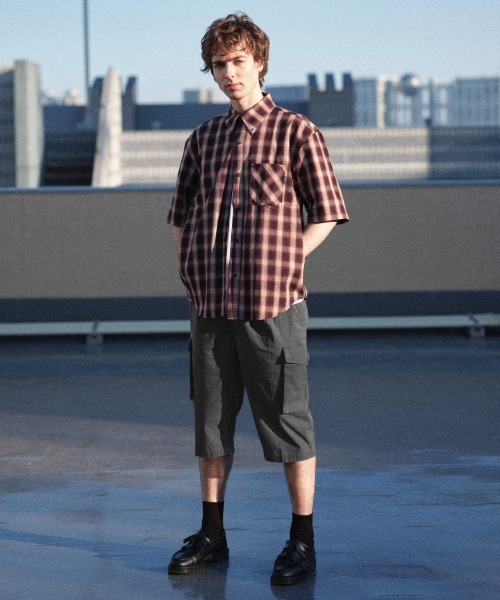 Bukta（バクタ）の「ミリタリーカーゴショーツ（カーゴパンツ・メンズ・チャコール/サンドベージュ/オリーブ・LARGE/MEDIUM/X-LARGE）」の16枚目の写真