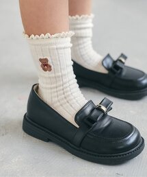 apres les cours | tiny bear レースフリルソックス(ソックス/靴下)