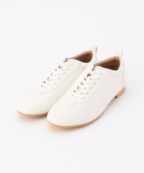 COMME CA ISM（コムサイズム）の「レースアップシューズ（スニーカー・レディース・ブラック/ホワイト・24.5cm/23.5cm）」の8枚目の写真