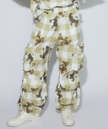 Candy Stripper | BROKEN BEAR CHECK PARACHUTE パンツ(カーゴパンツ)