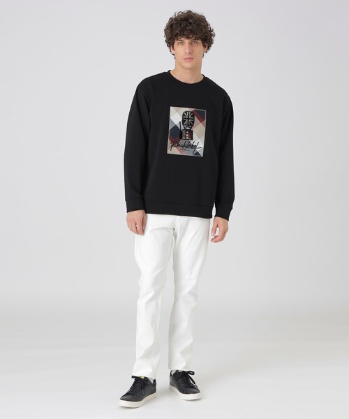 BLACK LABEL CRESTBRIDGE(ブラックレーベル・クレストブリッジ)の「エバーカラーリジッドデニム(デニムパンツ・メンズ・ネイビー/ブラック/オフホワイト・S/XL/L/M)」の4枚目の写真