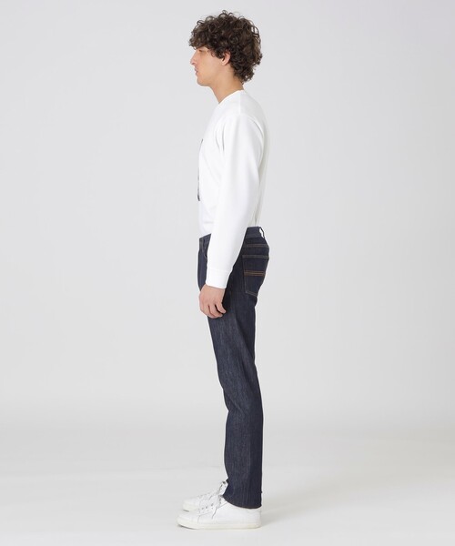 BLACK LABEL CRESTBRIDGE(ブラックレーベル・クレストブリッジ)の「エバーカラーリジッドデニム(デニムパンツ・メンズ・ネイビー/ブラック/オフホワイト・S/XL/L/M)」の5枚目の写真