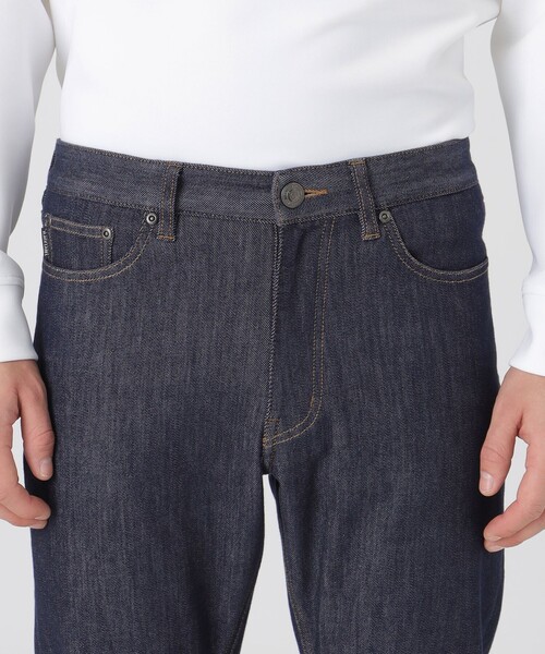 BLACK LABEL CRESTBRIDGE(ブラックレーベル・クレストブリッジ)の「エバーカラーリジッドデニム(デニムパンツ・メンズ・ネイビー/ブラック/オフホワイト・S/XL/L/M)」の7枚目の写真