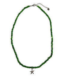 SK8ER ROCK（スケーターロック）の「Starfish Pearl Rondelle Necklace (Green)（ネックレス）」