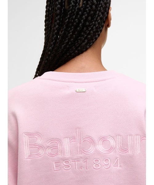 Barbour（バブアー）の「Rosie クルーネック スウェット（スウェット・レディース・ベージュ/ピンク・8/10）」の12枚目の写真