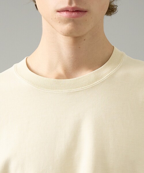 ABAHOUSE(アバハウス)の「フェード ポンチ クルーネック スウェット(スウェット・メンズ・ピンク/サックスブルー/アイボリー/チャコールグレー・46/48)」の9枚目の写真