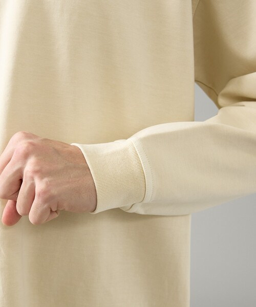 ABAHOUSE(アバハウス)の「フェード ポンチ クルーネック スウェット(スウェット・メンズ・ピンク/サックスブルー/アイボリー/チャコールグレー・46/48)」の10枚目の写真