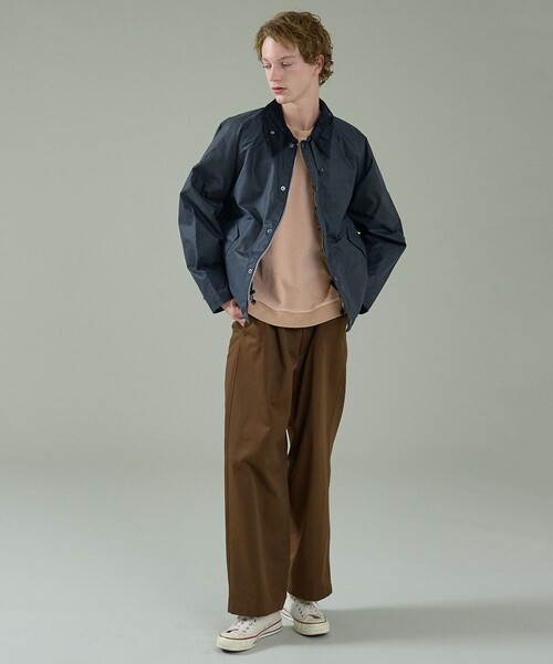 ABAHOUSE(アバハウス)の「フェード ポンチ クルーネック スウェット(スウェット・メンズ・ピンク/サックスブルー/アイボリー/チャコールグレー・46/48)」の21枚目の写真