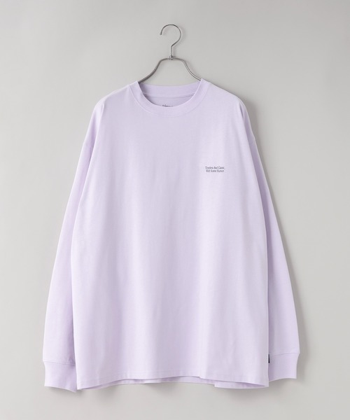 LOWRYS FARM(ローリーズファーム)の「【LFM(U)】CREWNECKTロングスリーブ/P 636681(Tシャツ/カットソー・メンズ・ブルー/グレー/ブラック/ピンク/ホワイト/ライトパープル/イエロー・LARGE/MEDIUM/SMALL)」の5枚目の写真