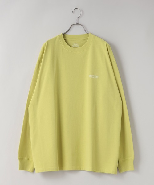 LOWRYS FARM(ローリーズファーム)の「【LFM(U)】CREWNECKTロングスリーブ/P 636681(Tシャツ/カットソー・メンズ・ブルー/グレー/ブラック/ピンク/ホワイト/ライトパープル/イエロー・LARGE/MEDIUM/SMALL)」の6枚目の写真