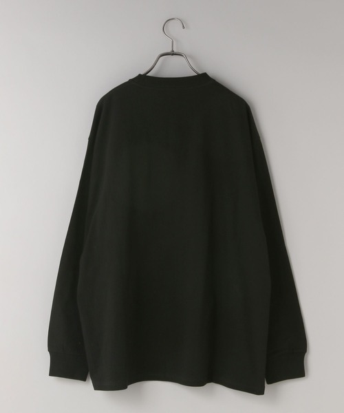 LOWRYS FARM（ローリーズファーム）の「【LFM(U)】CREWNECKTロングスリーブ／P　 636681（Tシャツ/カットソー・メンズ・ブルー/グレー/ブラック/ピンク/ホワイト・LARGE/MEDIUM/SMALL）」の6枚目の写真