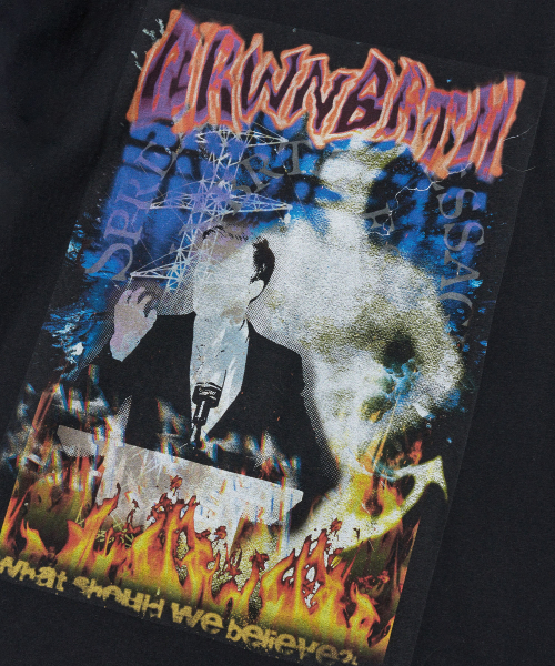BROWNBREATH（ブラウンブレス）の「ビリーブTシャツ - ブラック（Tシャツ/カットソー・レディース・その他・S/XL/M/L）」の3枚目の写真