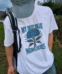 Bouquet OVER T-SHIRTS (WHITE)