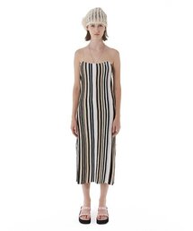 CERRIC（セリック）の「RIBBED KNIT DRESS / BEIGE（ワンピース）」
