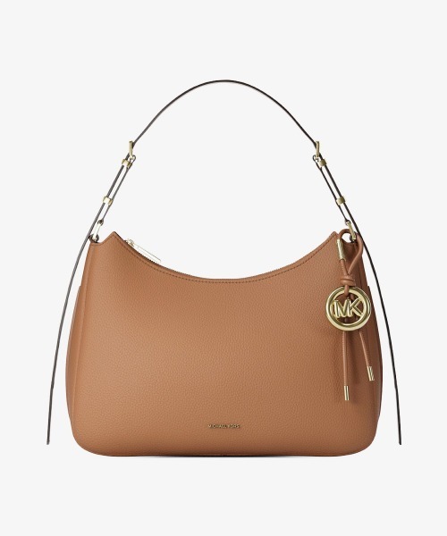 MICHAEL KORS(マイケルコース)の「NOLITA ペブルレザー トップジップ コンバーチブル ショルダー ミディアム(ショルダーバッグ・レディース・ブラウン系・FREE)」の1枚目の写真
