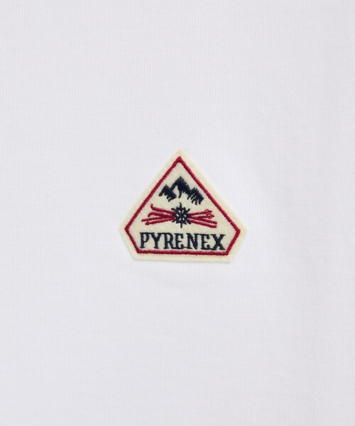 Pyrenex（ピレネックス）の「【PYRENEX / ピレネックス】 HMR016 PEAK/ ラグランスリーブ 半袖Tシャツ / ユニセックス（Tシャツ/カットソー・メンズ・ダークネイビー/ホワイト/ブラック・XL/L/M/S）」の13枚目の写真