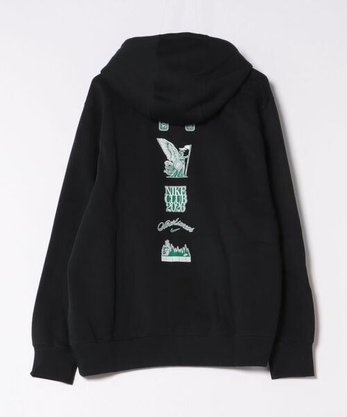 NIKE（ナイキ）の「《NIKEアパレル》AS M NK CLUB BB HOOD GOLF（パーカー・メンズ・ブラック/グリーン・L/2XL/XL/M/S）」の4枚目の写真