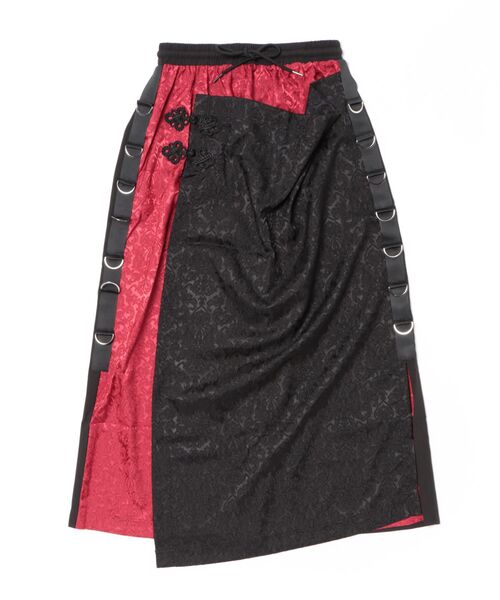 JUGLANS(ユグランス)の「【PSYCHO NATION】着物風パンツ(その他パンツ・メンズ・レッド/ピンク/パープル・L/M)」の3枚目の写真