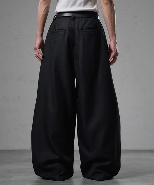 kutir（クティール）の「CURVE DESIGN ASSORTED BUGGY PANTS／カーブデザインアソートバギーパンツ（その他パンツ・メンズ・ブラック/チャコールグレー/その他・SMALL/LARGE/MEDIUM）」の8枚目の写真