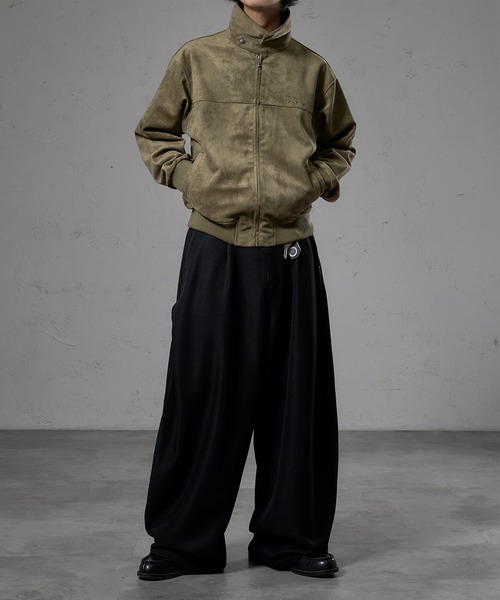 kutir（クティール）の「CURVE DESIGN ASSORTED BUGGY PANTS／カーブデザインアソートバギーパンツ（その他パンツ・メンズ・ブラック/チャコールグレー/その他・SMALL/LARGE/MEDIUM）」の9枚目の写真