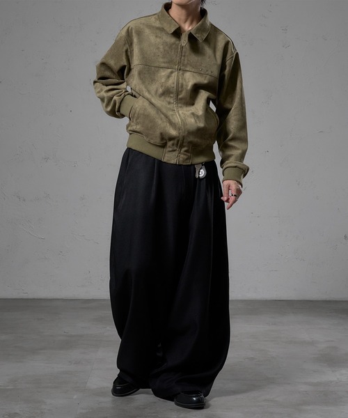 kutir（クティール）の「CURVE DESIGN ASSORTED BUGGY PANTS／カーブデザインアソートバギーパンツ（その他パンツ・メンズ・ブラック/チャコールグレー/その他・SMALL/LARGE/MEDIUM）」の10枚目の写真