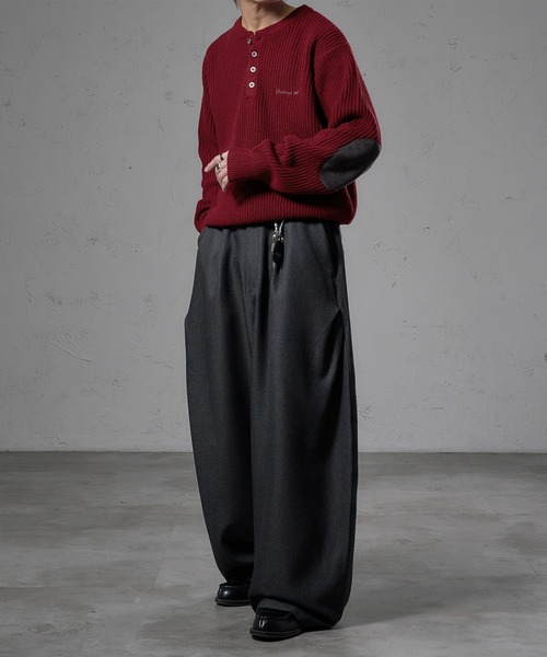 kutir（クティール）の「CURVE DESIGN ASSORTED BUGGY PANTS／カーブデザインアソートバギーパンツ（その他パンツ・メンズ・ブラック/チャコールグレー/その他・SMALL/LARGE/MEDIUM）」の16枚目の写真