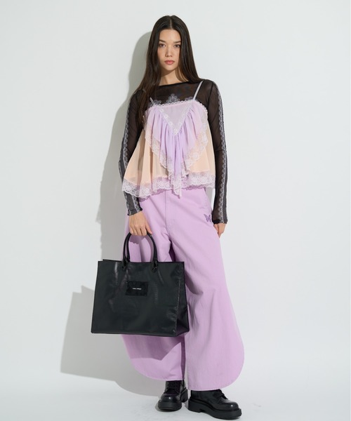 anna sui nyc(アナ スイ エヌ ワイ シー)の「カラフルビッグトートバッグ(ショルダーバッグ・レディース・ピンク/ブラック/ブルー・FREE)」の19枚目の写真