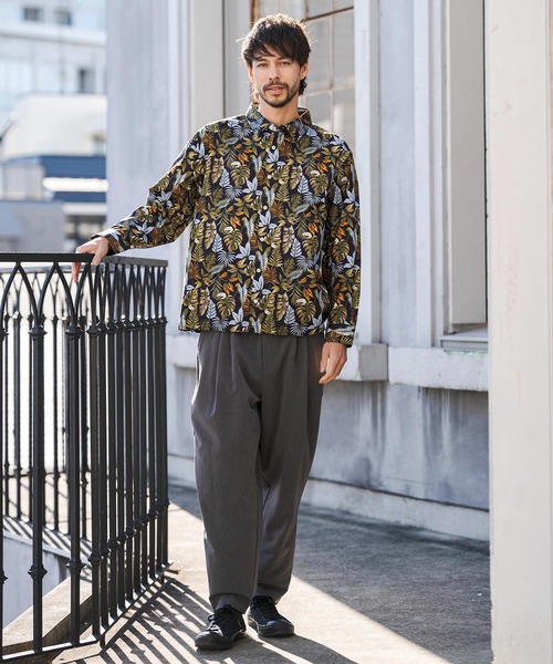 CAMBIO（カンビオ）の「mp14601- Slacks Fabric Tapered Pants スラックスパンツ(S60026cmb)（スラックス・メンズ・ブラック/チャコールグレー/ベージュ/カーキ系・S/M/L）」の22枚目の写真