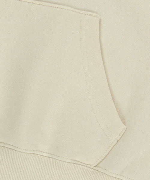 BROWNBREATH（ブラウンブレス）の「W TAG CROP HOODIE - IVORY（パーカー・レディース・その他・SMALL/MEDIUM）」の6枚目の写真