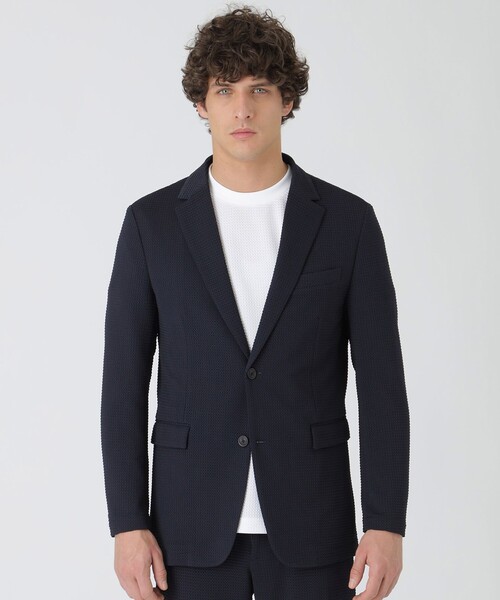 BLACK LABEL CRESTBRIDGE（ブラックレーベル・クレストブリッジ）の「【BLACK lab.】ラーベントリコットジャケット（その他アウター・メンズ・ネイビー/ブラック・L/M/S/XL）」の13枚目の写真