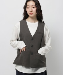 niko and... | ボックスシルエットベスト(ベスト)