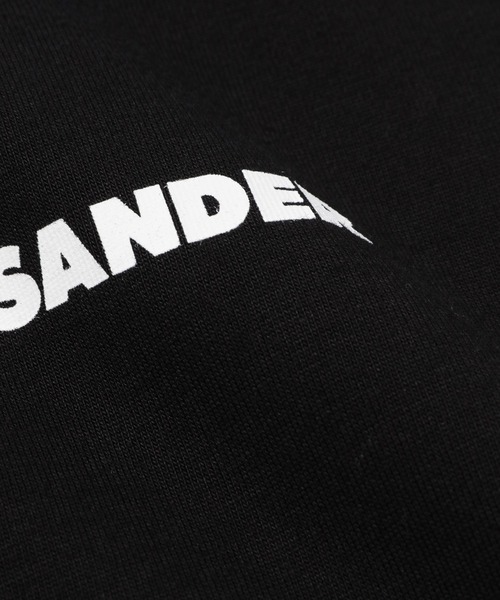 JIL SANDER（ジルサンダー）の「LOGO T-SHIRT CN SS（Tシャツ/カットソー・レディース・ブラック/ホワイト・XS/M/S）」の8枚目の写真