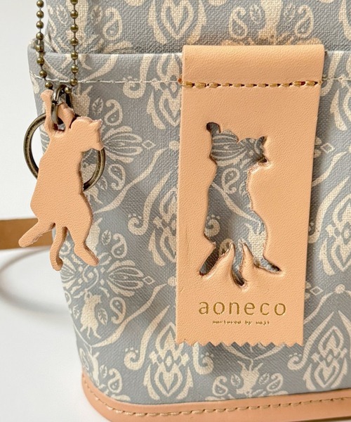 aoneco(アオネコ)の「aoneco バケットミニショルダー(ショルダーバッグ・レディース・ブラック/ナチュラル/グリーン系その他/ライトグレー・FREE)」の17枚目の写真