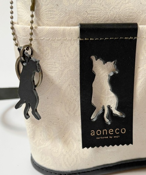 aoneco(アオネコ)の「aoneco バケットミニショルダー(ショルダーバッグ・レディース・ブラック/ナチュラル/グリーン系その他/ライトグレー・FREE)」の22枚目の写真