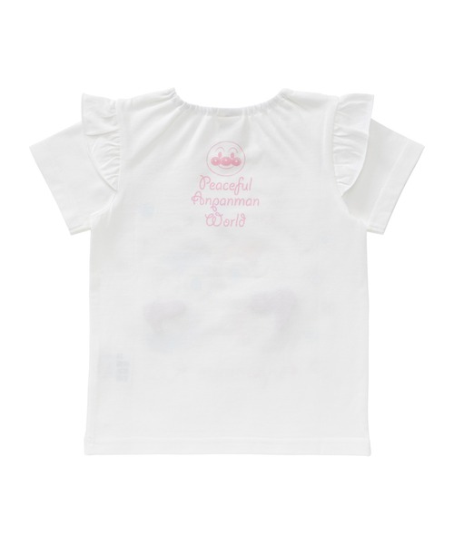 ANPANMAN KIDS COLLECTION（アンパンマンキッズコレクション）の「200DKKKﾊｰﾄHUG半袖T（Tシャツ/カットソー・キッズ・オフホワイト/ピンク・80ｃｍ/90cm/100cm/110cm/120cm）」の5枚目の写真
