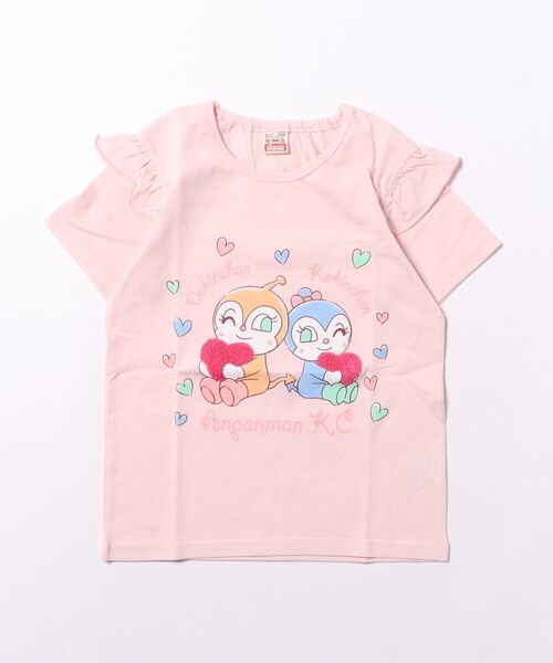 ANPANMAN KIDS COLLECTION（アンパンマンキッズコレクション）の「200DKKKﾊｰﾄHUG半袖T（Tシャツ/カットソー・キッズ・オフホワイト/ピンク・80ｃｍ/90cm/100cm/110cm/120cm）」の11枚目の写真
