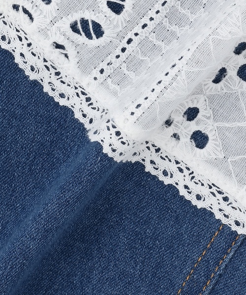 petit main（プティマイン）の「【リンク】レイヤードスカートパンツセット（その他パンツ・キッズ・サックスブルー/ブルー・100cm/130cm/120cm/90cm/110cm）」の16枚目の写真