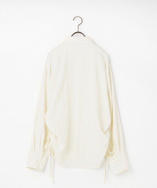 nenom（ネノム）の「[nenom/ネノム] マルチWAY ビスチェセット シャツ（シャツ/ブラウス・レディース・サックスブルー/ピンク/ブラック/オフホワイト・F）」の7枚目の写真