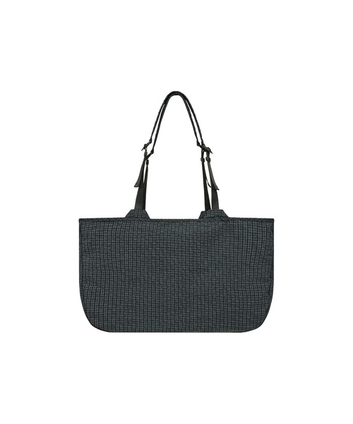 EMIS（イミス）の「PACKABLE CHECK SHOPPER BAG（ショルダーバッグ・レディース・ブラック/ベージュ・FREE）」の4枚目の写真