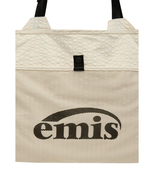 EMIS（イミス）の「PACKABLE CHECK SHOPPER BAG（ショルダーバッグ・レディース・ブラック/ベージュ・FREE）」の9枚目の写真