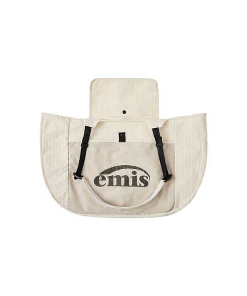 EMIS（イミス）の「PACKABLE CHECK SHOPPER BAG（ショルダーバッグ・レディース・ブラック/ベージュ・FREE）」の11枚目の写真