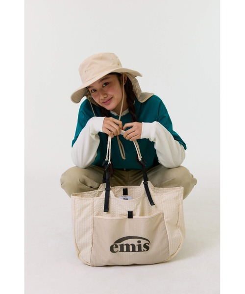 EMIS（イミス）の「PACKABLE CHECK SHOPPER BAG（ショルダーバッグ・レディース・ブラック/ベージュ・FREE）」の17枚目の写真