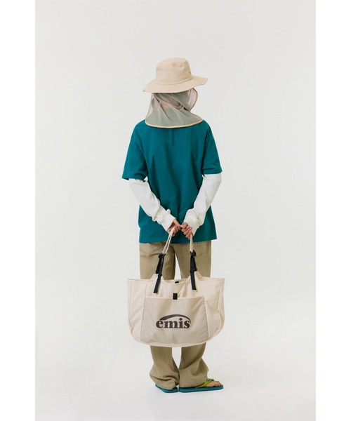 EMIS（イミス）の「PACKABLE CHECK SHOPPER BAG（ショルダーバッグ・レディース・ブラック/ベージュ・FREE）」の22枚目の写真