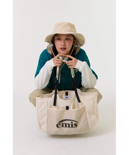 EMIS（イミス）の「PACKABLE CHECK SHOPPER BAG（ショルダーバッグ・レディース・ブラック/ベージュ・FREE）」の16枚目の写真