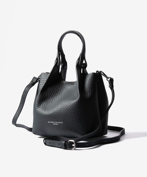 GIANNI CHIARINI（ジャンニ キアリーニ）の「GIANNI CHIARINI DUA XS ジャンニ キアリーニ デュア ハンドバッグ（ハンドバッグ・レディース・ホワイト系1/ネイビー/ブラック系・FREE）」の3枚目の写真