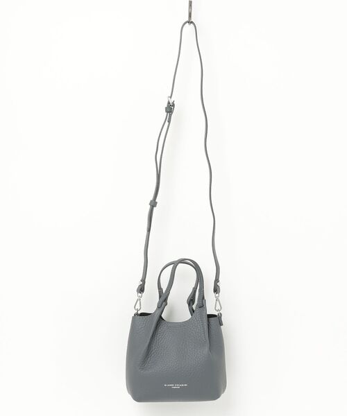 GIANNI CHIARINI（ジャンニ キアリーニ）の「GIANNI CHIARINI DUA XS ジャンニ キアリーニ デュア ハンドバッグ（ハンドバッグ・レディース・ホワイト系1/ネイビー/ブラック系・FREE）」の20枚目の写真