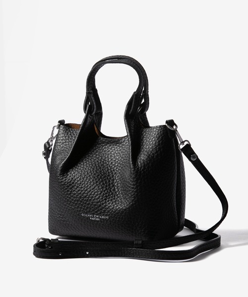 GIANNI CHIARINI（ジャンニ キアリーニ）の「GIANNI CHIARINI DUA XS ジャンニ キアリーニ デュア ハンドバッグ（ハンドバッグ・レディース・ホワイト系1/ネイビー/ブラック系・FREE）」の12枚目の写真