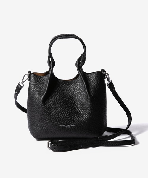 GIANNI CHIARINI（ジャンニ キアリーニ）の「GIANNI CHIARINI DUA XS ジャンニ キアリーニ デュア ハンドバッグ（ハンドバッグ・レディース・ホワイト系1/ネイビー/ブラック系・FREE）」の13枚目の写真